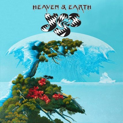 Above: Album cover art for Heaven & Earth by Roger Dean