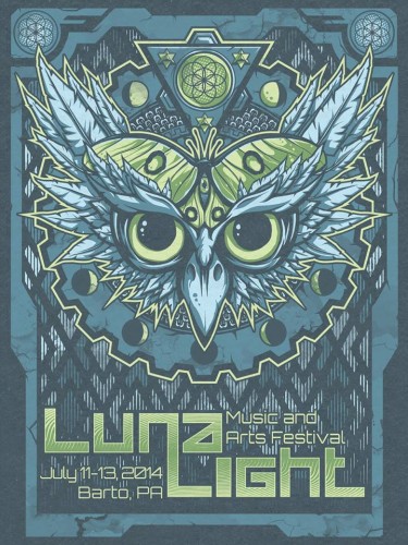 The Luna Light Music & Arts Festival will take place in Barto, PA from July 11-13. The location is two hours southwest of NYC at Hex Hollow Farms and will be headlined by the healthiest batch of funk New York has to offer, Lettuce. Keller Williams, Shpongle, Particle, and The Heavy Pets are also among the 40+ bands on the bill in the festival's inaugural year.