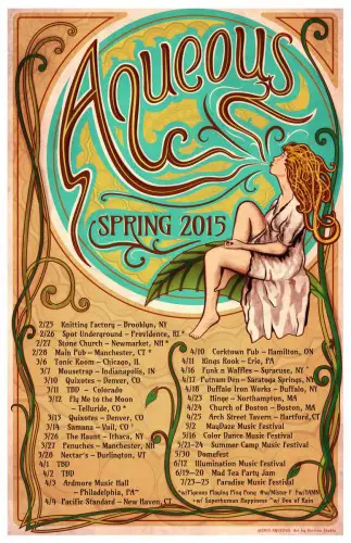 Aqueous Spring Tour 2015