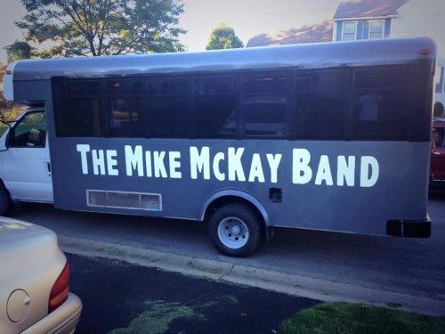 MIke McKay Band Bus