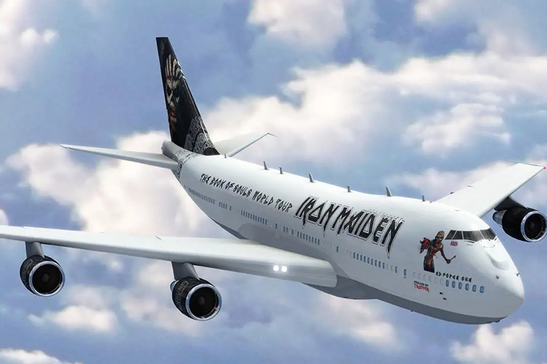 Iron Maiden Tour Plane