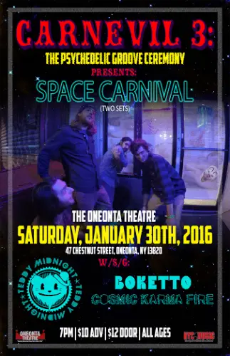 Space Carnival CarnEvil 3 poster
