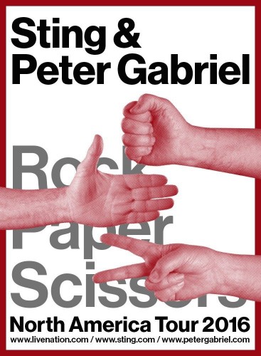 Gabriel Sting Rock Paper Scissors Tour