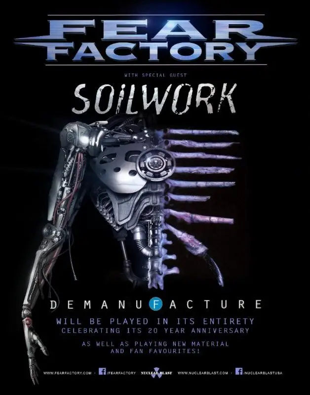 Fear Factory Tour Poster