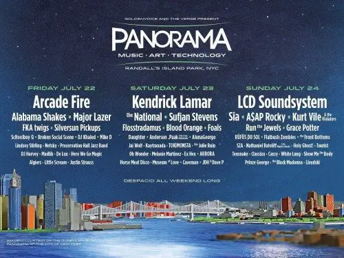 Panorama Lineup