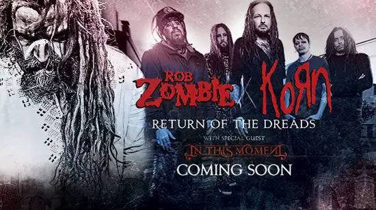 Rob Zombie Tour Poster