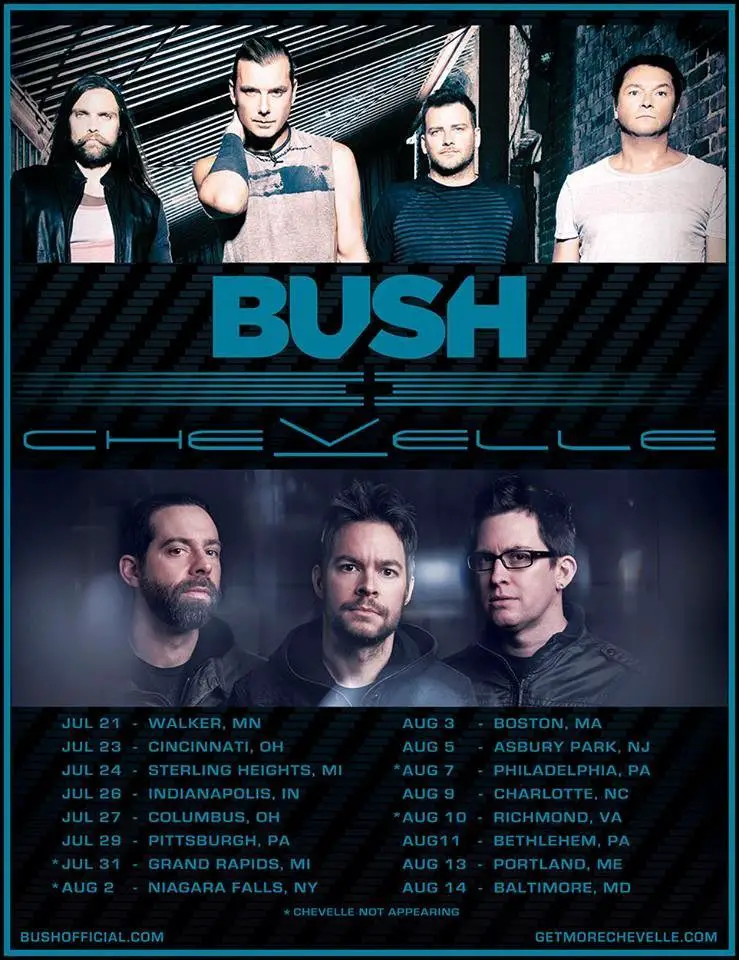 Bush Tour Poster