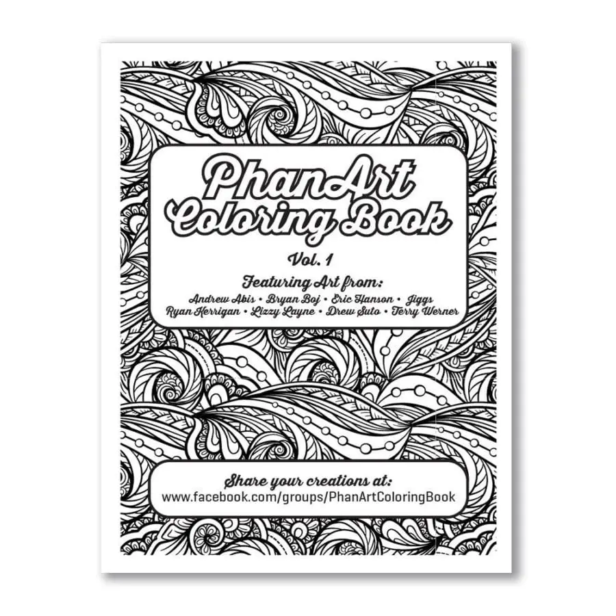 PhanArt Coloring Book