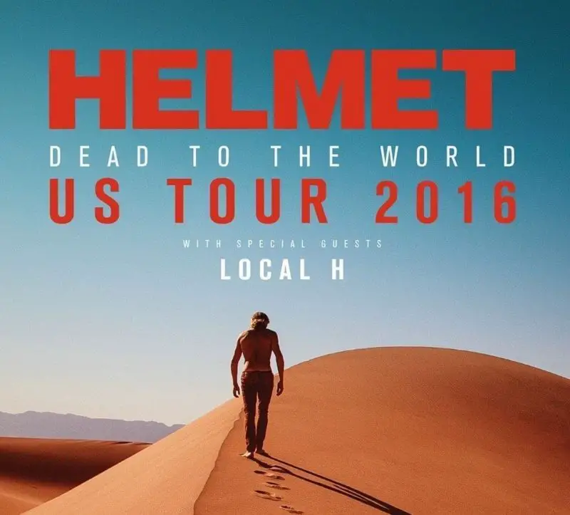 Helmet, Supporting New Album, Hits the Road with Local H NYS Music