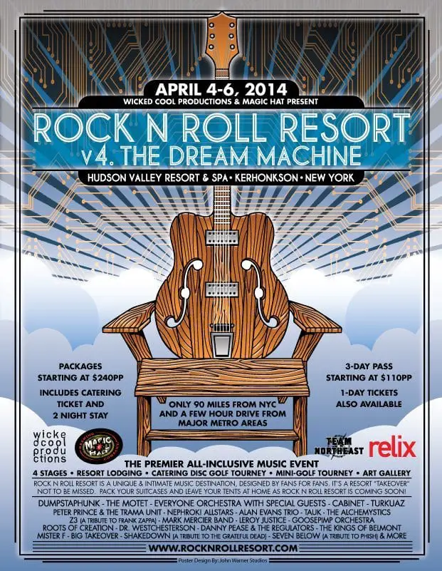 rock n roll resort dream machine