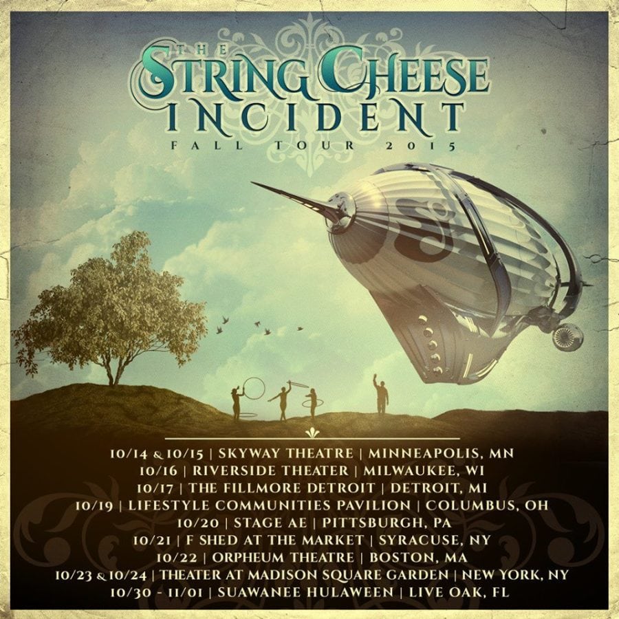Image result for string cheese incident live theatre at the garden