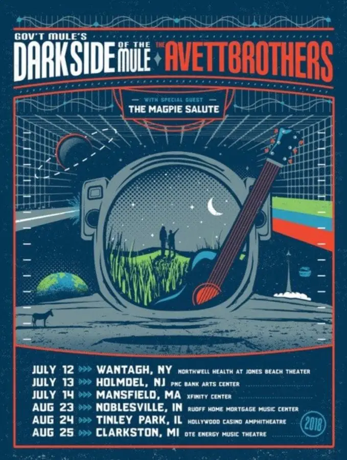 Gov't Mule's DARK SIDE OF THE MULE & The Avett Brothers Announce Co