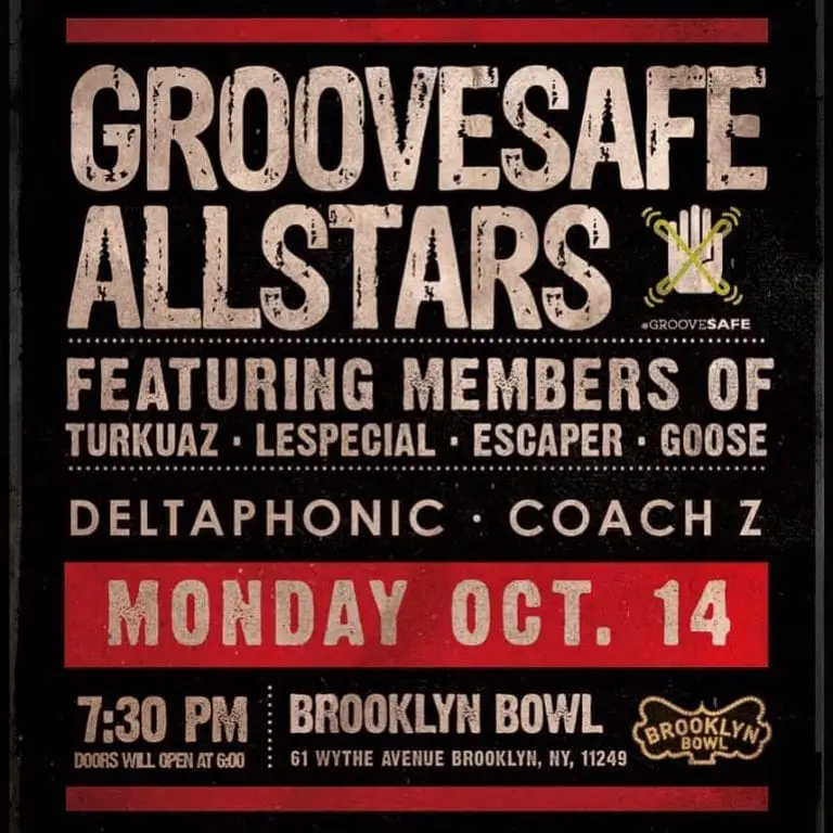 groovesafe allstars brooklyn bowl