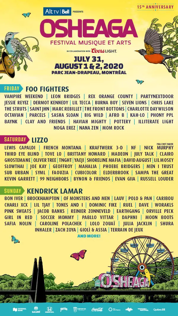 OSHEAGA 2020