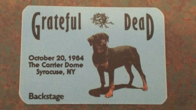 Grateful Dead Carrier Dome