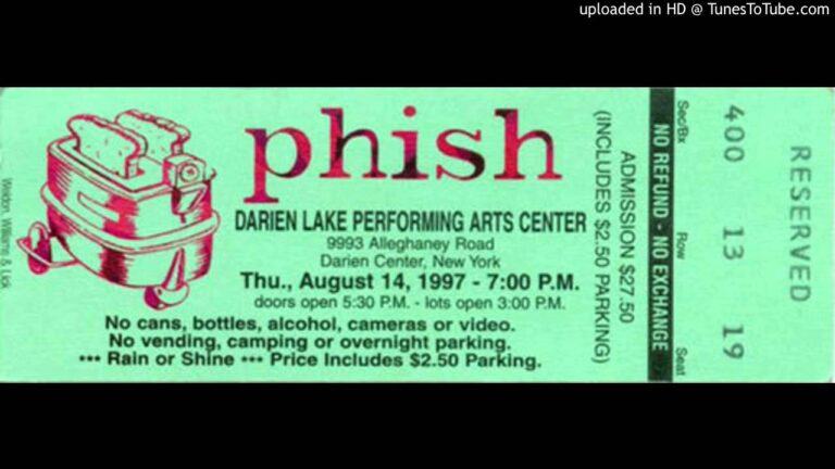 phish darien lake