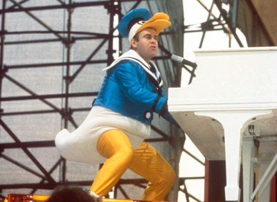 Elton John Donald Duck