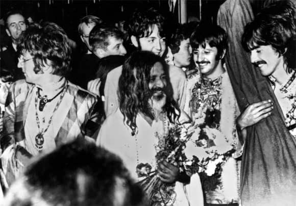 meeting the beatles in india