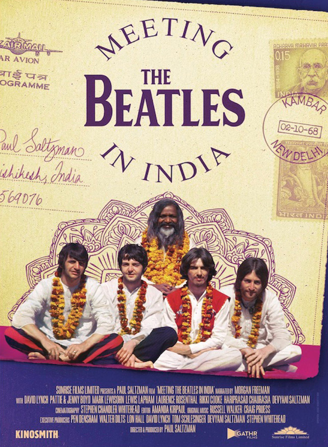 meeting the beatles in india