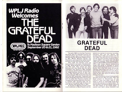 Grateful Dead at MSG