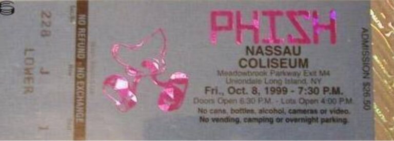 phish nassau 99