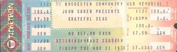 Grateful Dead Rochester
