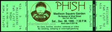 Phish MSG