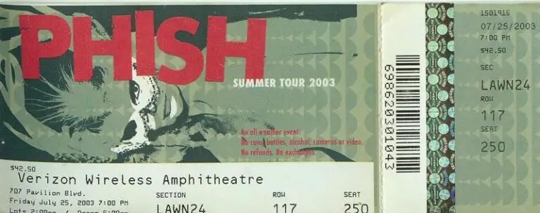 phish summer 2003 charlotte