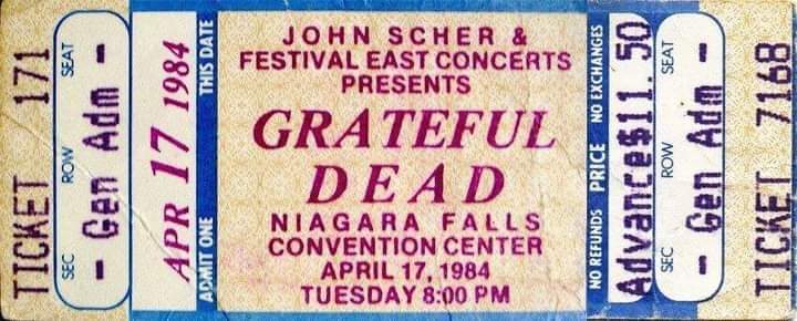 Niagara Falls grateful dead 