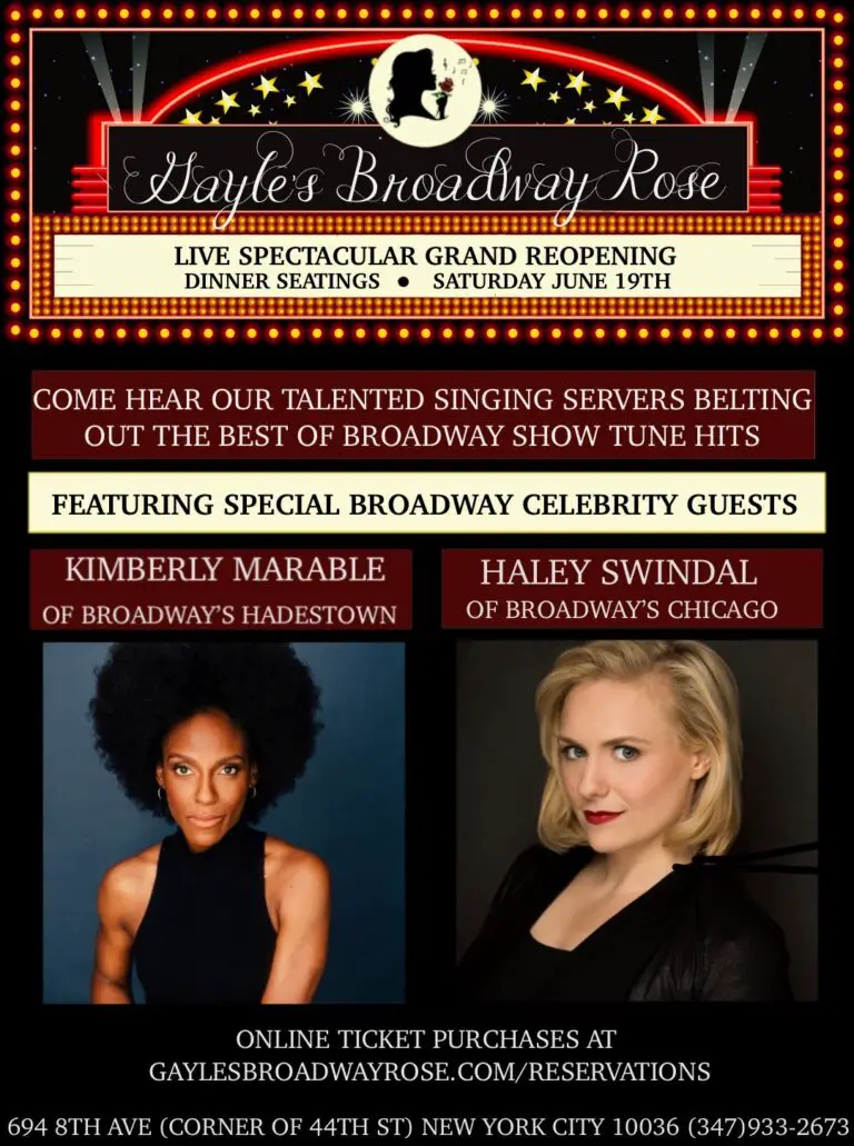 Gayle’s Broadway Rose