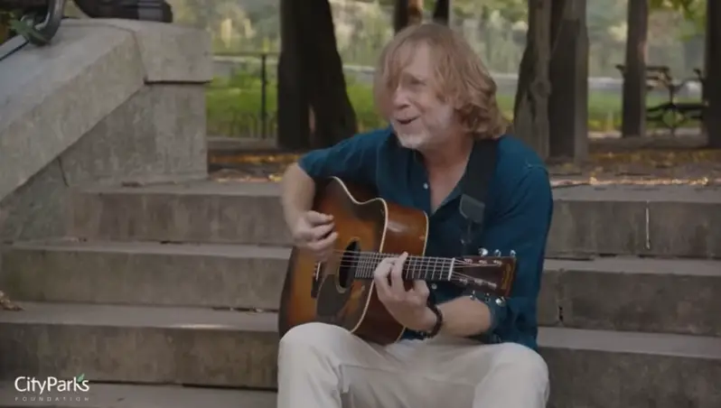 Trey at Central Park. Photo courtesy Summerstage Jubilee