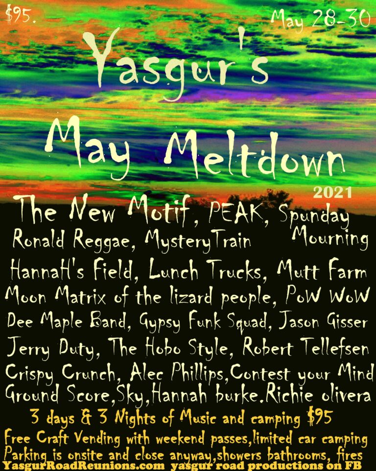 yasgur's may meltdown