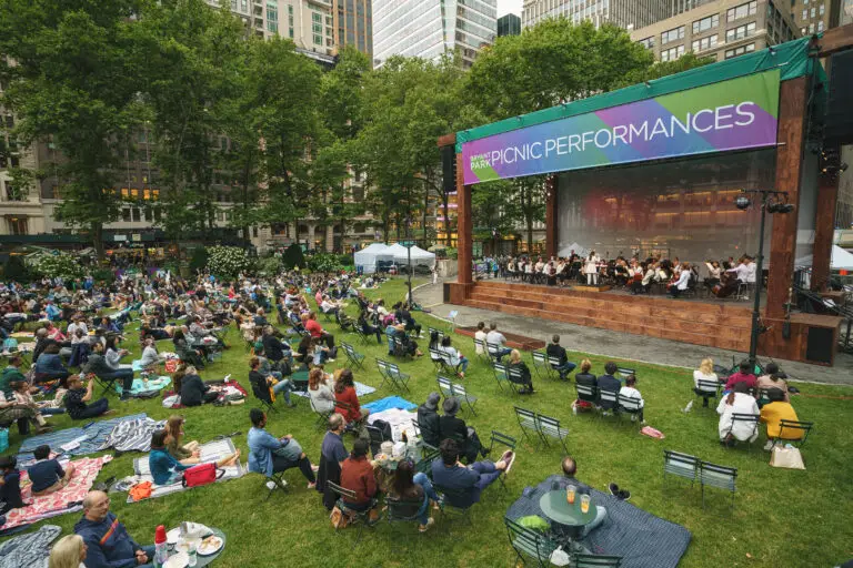 Bryant Park Picnic Performances Photo Credit - Ryan Muir