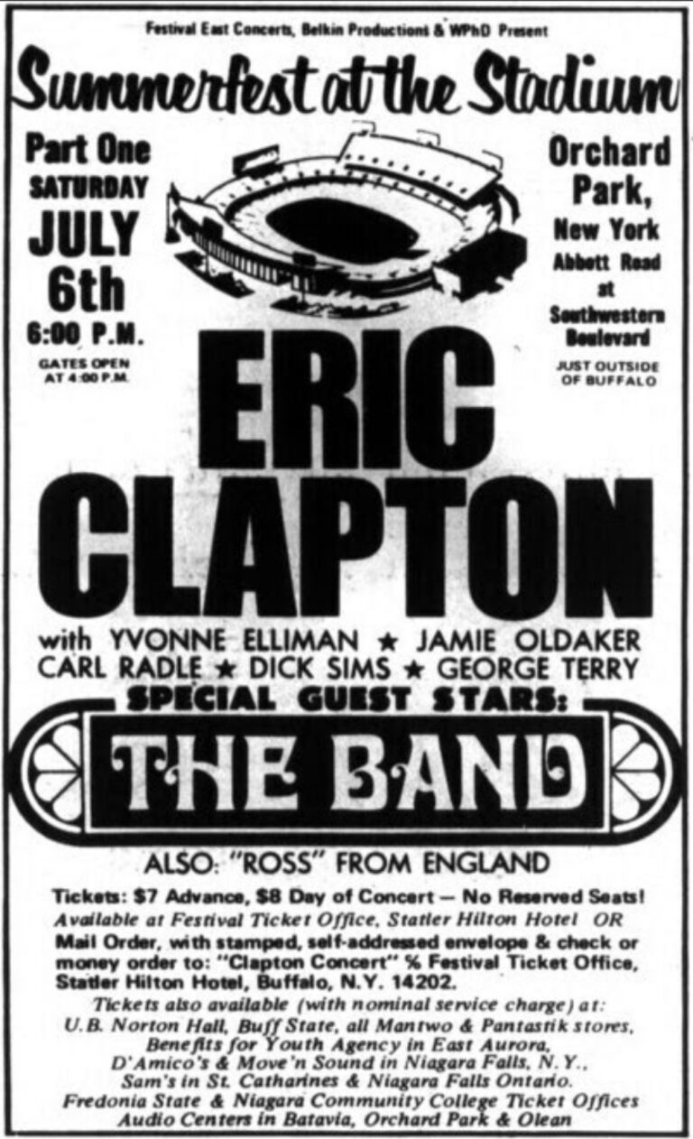 the band eric clapton