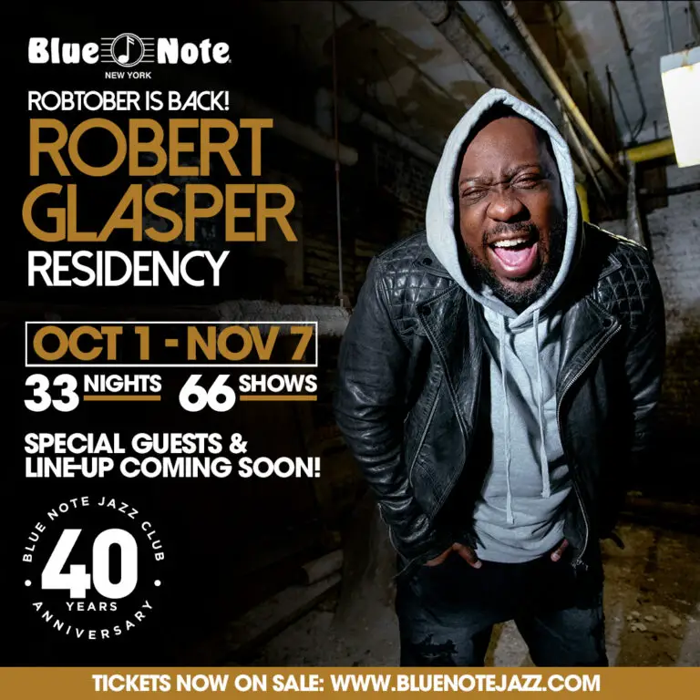 Blue Note Jazz Club Announces Robert Glasper Robtober Residency