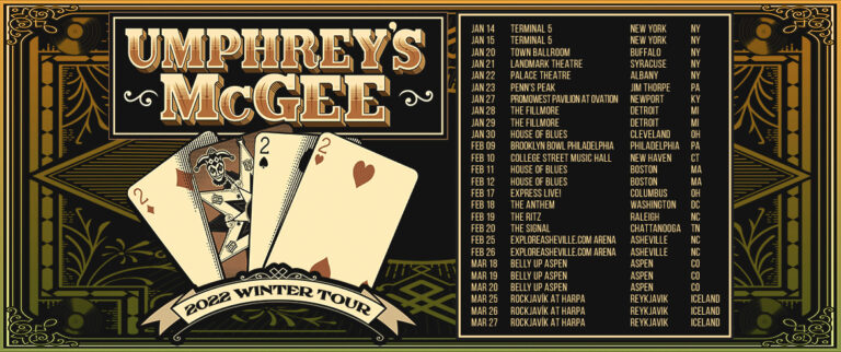 Umphrey’s McGee winter tour
