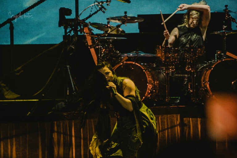 Concert Review: Evanescence and Halestorm at Prudential Center in Newark, NJ  1/21/22 - FemMetal - Goddesses of Metal
