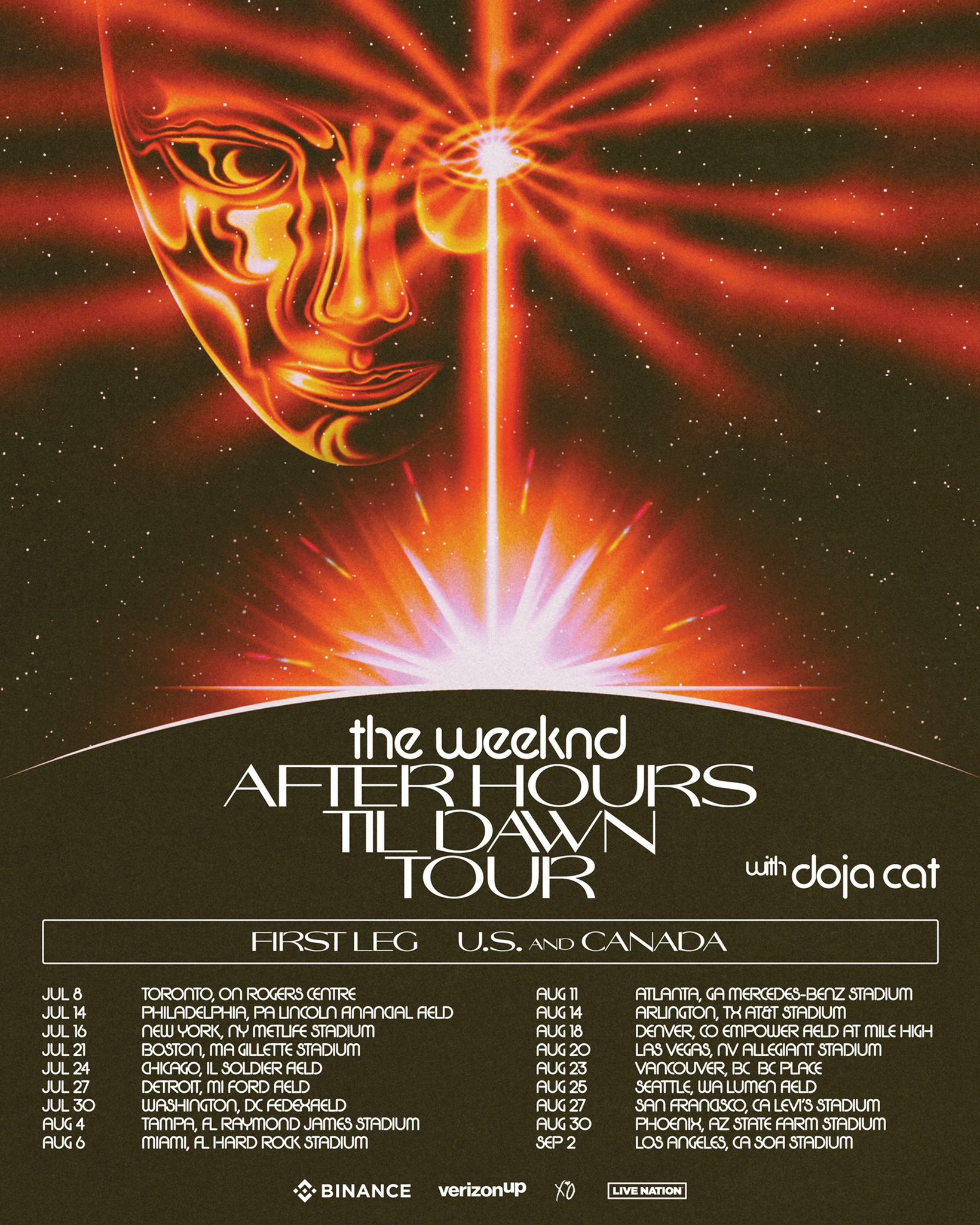 Get Ready For The Weeknd "After Hours Till Dawn" Tour Featuring Doja