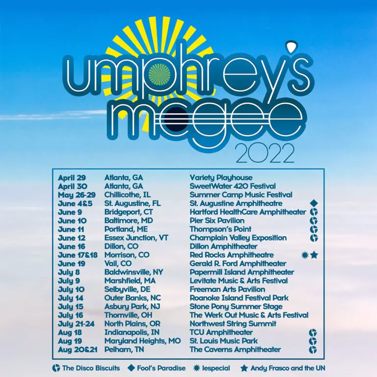 Umphrey's McGee Summer Tour 2022