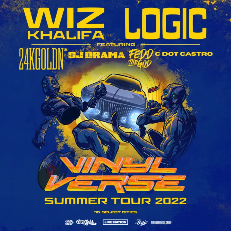 Wiz Khalifa and Logic Announce 'Vinyl Verse' Tour 2022