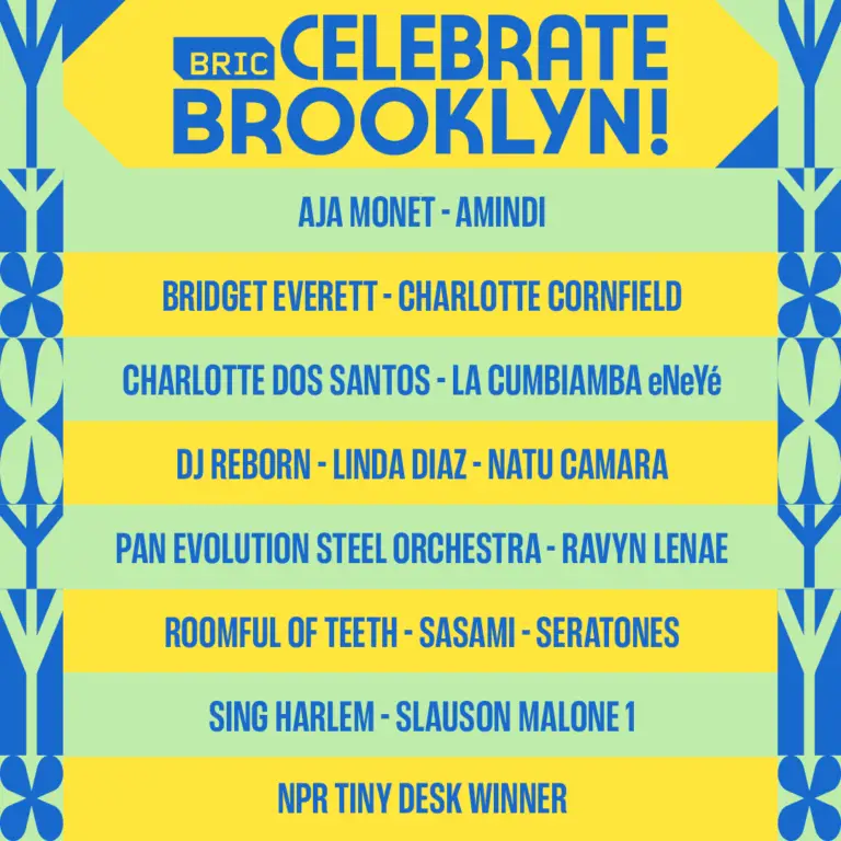 BRIC celebrate Brooklyn 2022