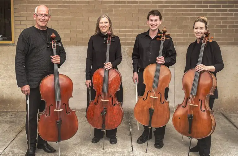 Parlor City Celli performs as part of Binghamton Philharmonic Summer Music series