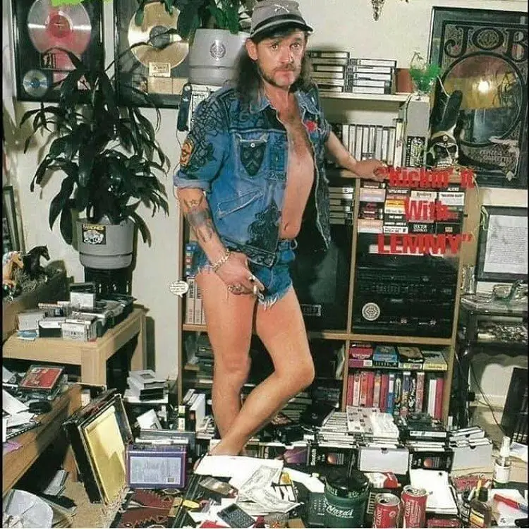 Lemmy in clearance cut off shorts