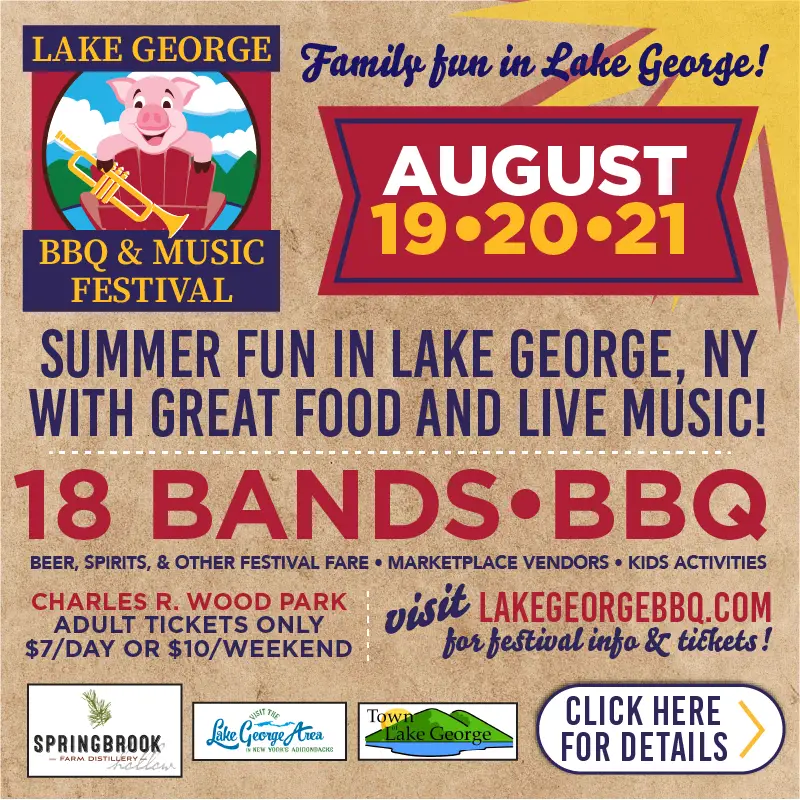 Lake George BBQ (until 8/22)