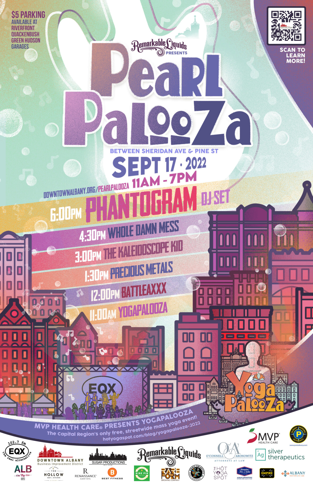 PearlPalooza 2022 Lineup Announced for Sept. 17