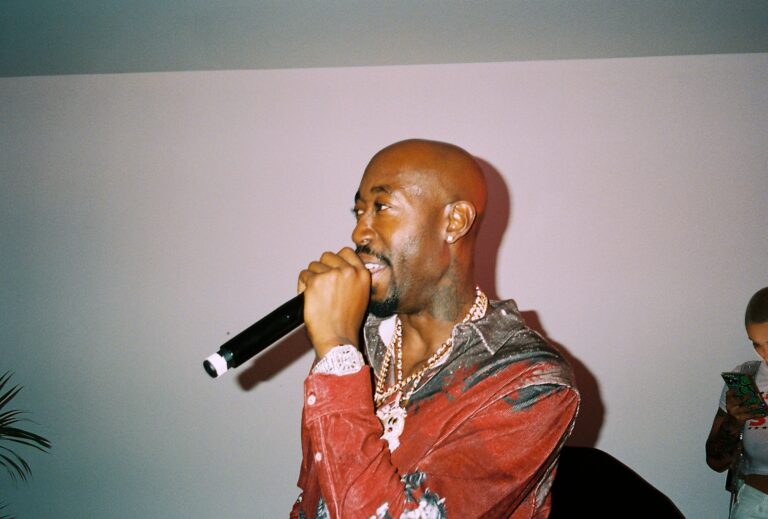Freddie Gibbs at his “$oul $old $eparately” Album Listening Party.
