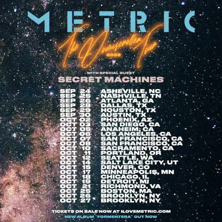 the secret machines tour