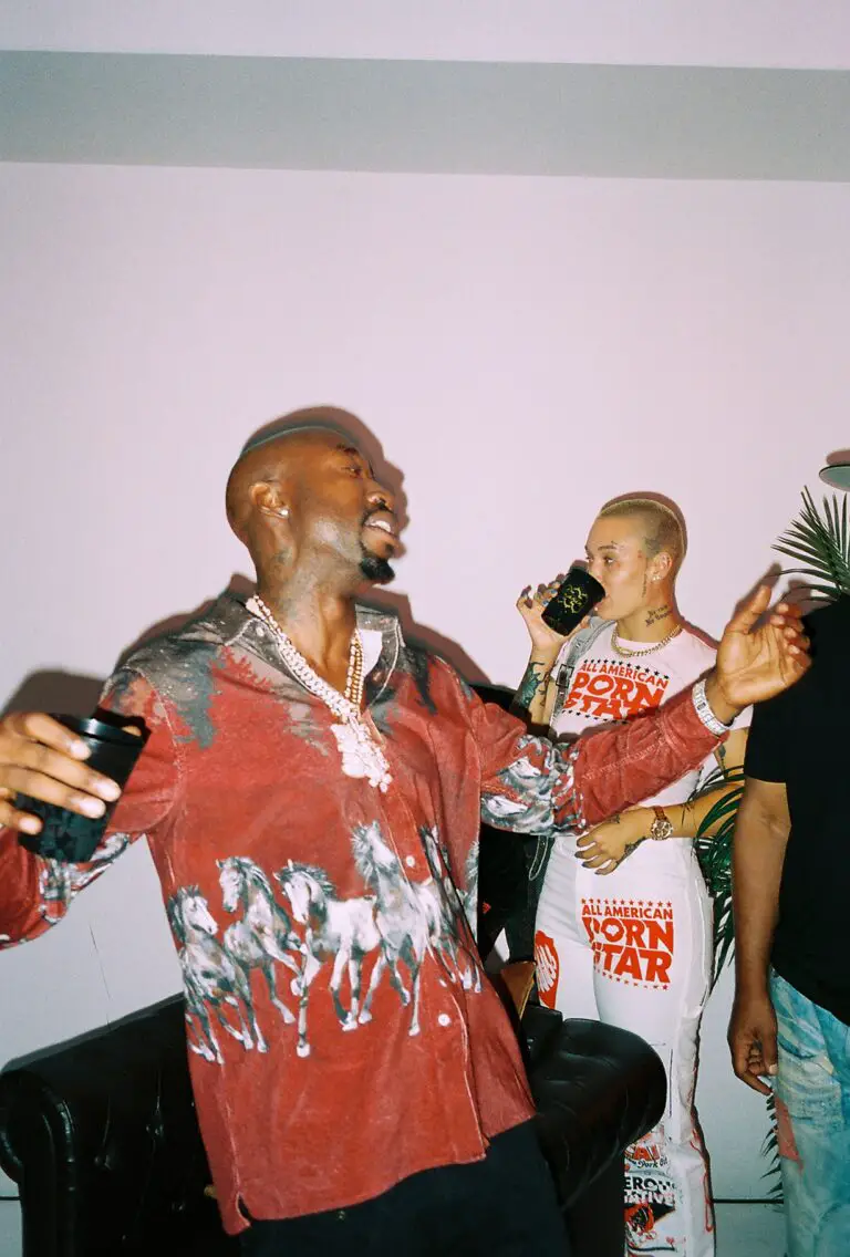 Freddie Gibbs at his “$oul $old $eparately” Album Listening Party.