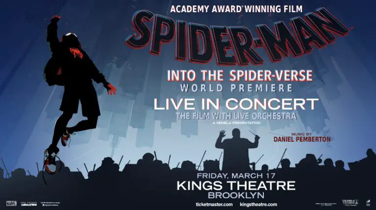 into the spiderverse kings theatre