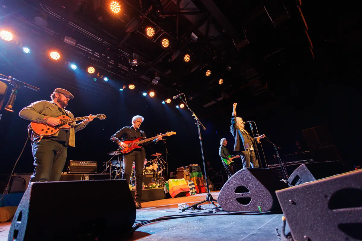 Patti Smith Celebrates 76th Birthday at Brooklyn Steel